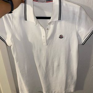 Moncler button up blouse.